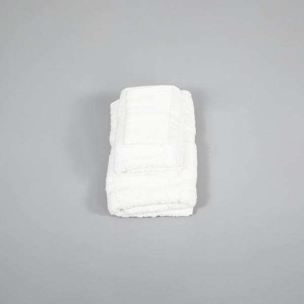 Pure Cotton Terry Towel, Off White