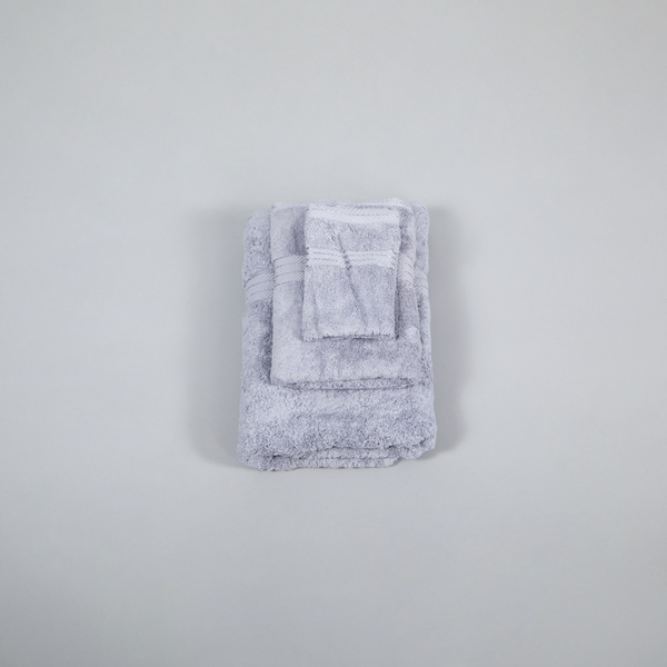 Pure Cotton Terry Towel, Light gray