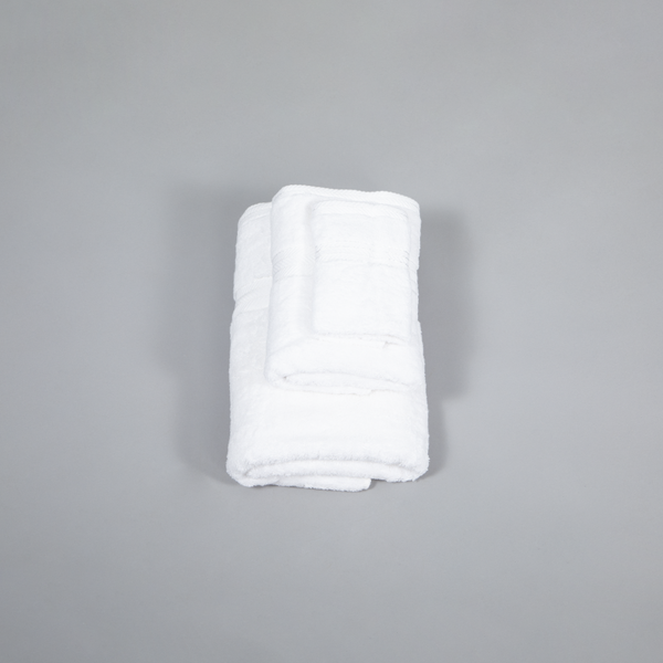 Pure Cotton Terry Towel, White